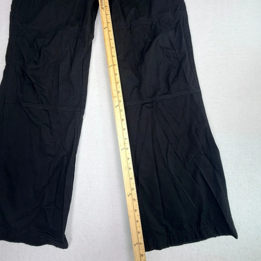 Disclosure Black Utility Carpenter Pants Wide Leg Streetwear Trousers Size 9/29